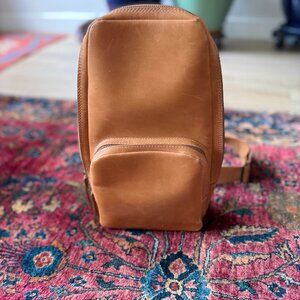 ABLE Rosa Sling Bag – Whiskey Leather